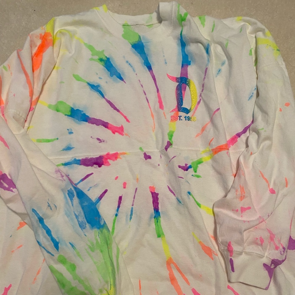 Disneyland tie dye spirit jersey